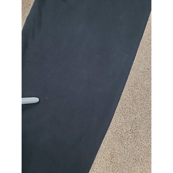 Vintage USA Made Bebe Women's Sweatpants Rhinestones Logo Drawstring Black Sz M - Picture 13 of 13